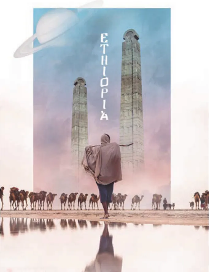 Ethiopia series: Photo manipulation & art direction